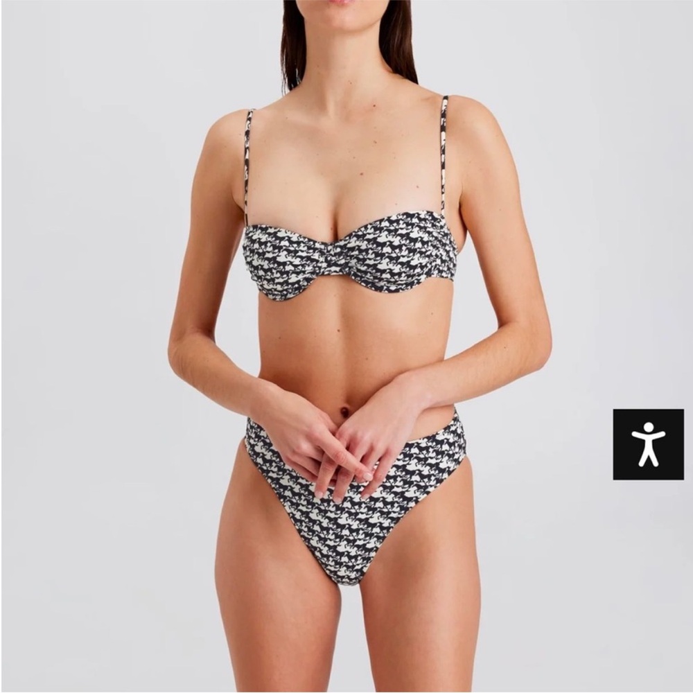 NWT Solid and Striped X Sofia Richie Bikini Set